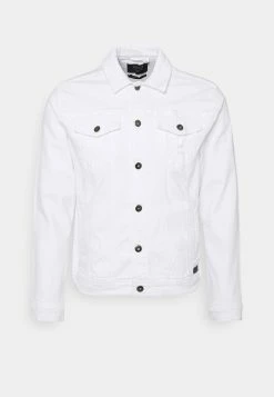 Indicode Jeans Glenalvon - Jeansjakke - Offwhite