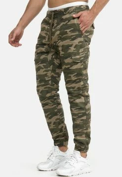 Indicode Jeans Levi - Cargobukse - Dired Camouflage -Indicode Jeans Salgsbutikk 0420a35d8f48480fa5aca14ac62c35eb