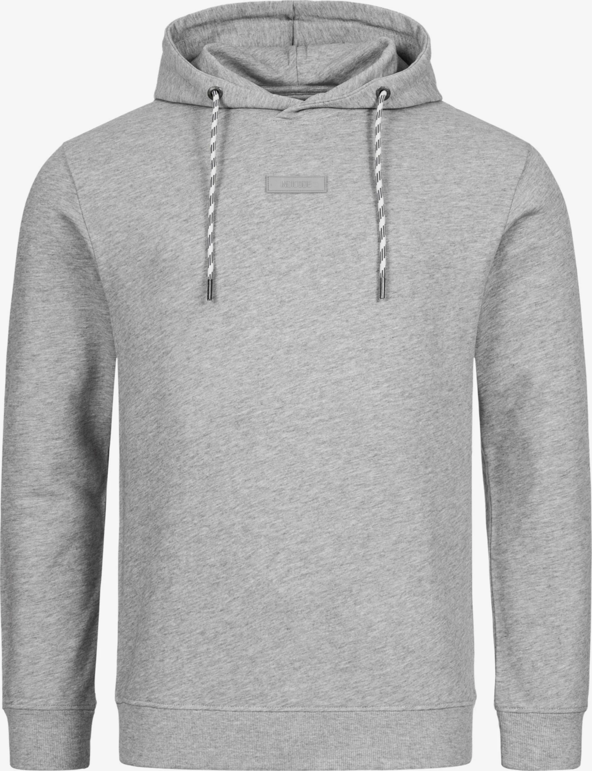 INDICODE JEANS Sweatshirt 'Bentley' Grå 2 INDICODE JEANS Sweatshirt 'Bentley' Grå