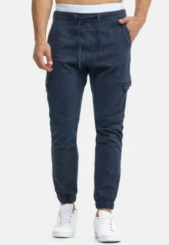 Indicode Jeans Levi - Cargobukse - Navy