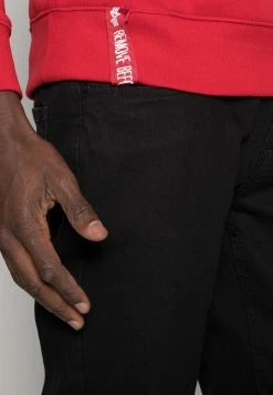 Indicode Jeans Tony - Jeans Slim Fit - Ultra Black -Indicode Jeans Salgsbutikk 276116524f2143d88b2392cc2f2ef70f