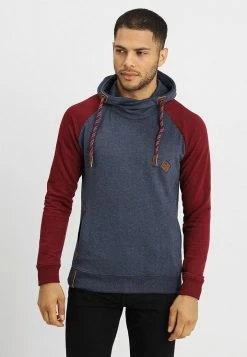 Indicode Jeans Dyott - Hoodie - Bordeaux Mix