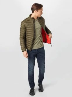 INDICODE JEANS Regular Fit Overgangsjakke 'Amare' Kaki -Indicode Jeans Salgsbutikk 391f258b49590cb86df74bf5a8d8fe6a