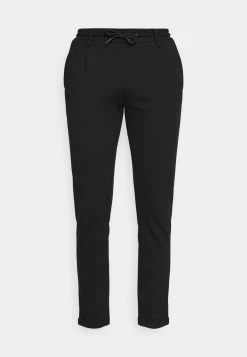 Indicode Jeans Eberlein With Rolled Up - Bukse - Black -Indicode Jeans Salgsbutikk 39db88de102d495e98e84b90cdd52bf5