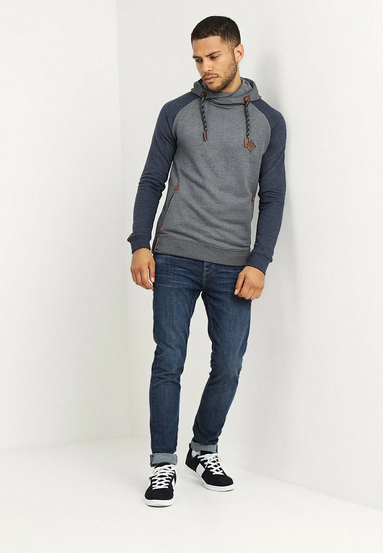 Indicode Jeans Dyott - Hoodie - Navy Mix 4 Indicode Jeans Dyott - Hoodie - Navy Mix - Bilde 2
