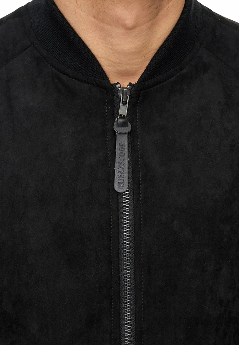 Indicode Jeans Wayne - Imitert Skinnjakke - Black 7 Indicode Jeans Wayne - Imitert Skinnjakke - Black - Bilde 5