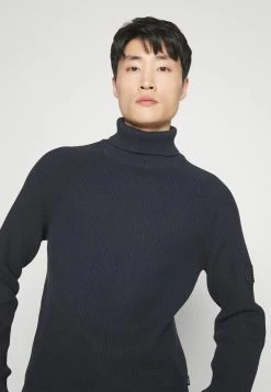 Indicode Jeans Inglassvin - Strikkegenser - Dark Navy -Indicode Jeans Salgsbutikk 5e205a43d5794598a8b3d7befecd9807