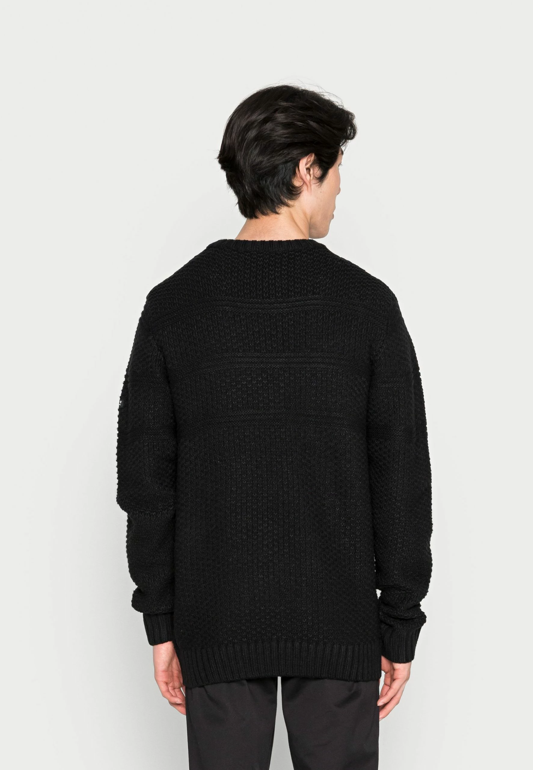 Indicode Jeans Bussel - Strikkegenser - Black 5 Indicode Jeans Bussel - Strikkegenser - Black - Bilde 3