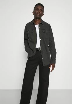 Indicode Jeans Inwatson - Skjorte - Black -Indicode Jeans Salgsbutikk 677b26cd231f4ec5ab37665d759470da