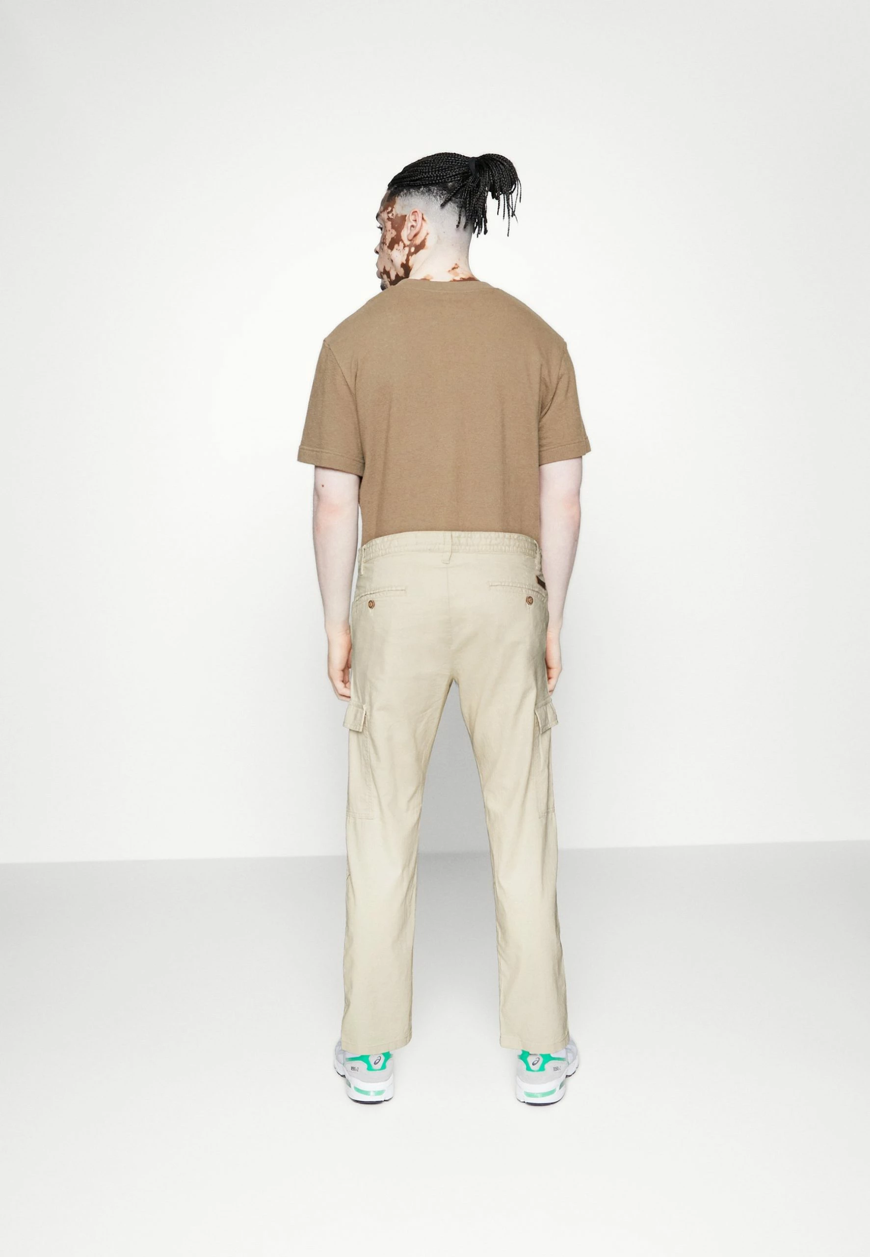 Indicode Jeans Leonardo - Cargobukse - Fog 5 Indicode Jeans Leonardo - Cargobukse - Fog - Bilde 3