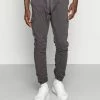 Indicode Jeans Lakeland - Cargobukse - Dark Grey -Indicode Jeans Salgsbutikk 74e2455b997c4ee88ca664c4729f947b