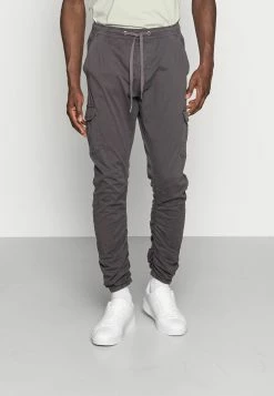 Indicode Jeans Lakeland - Cargobukse - Dark Grey