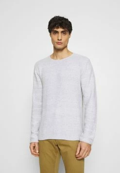 Indicode Jeans Kristan - Strikkegenser - Optical White