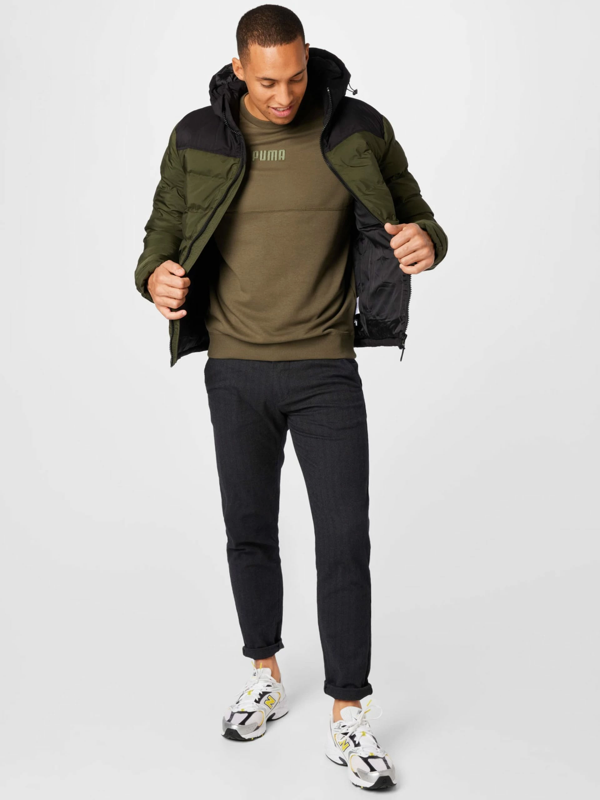 INDICODE JEANS Regular Fit Overgangsjakke 'Eberhardy' Oliven 7 INDICODE JEANS Regular Fit Overgangsjakke 'Eberhardy' Oliven - Bilde 5