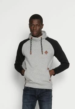 Indicode Jeans Dyott - Hoodie - Black Mix