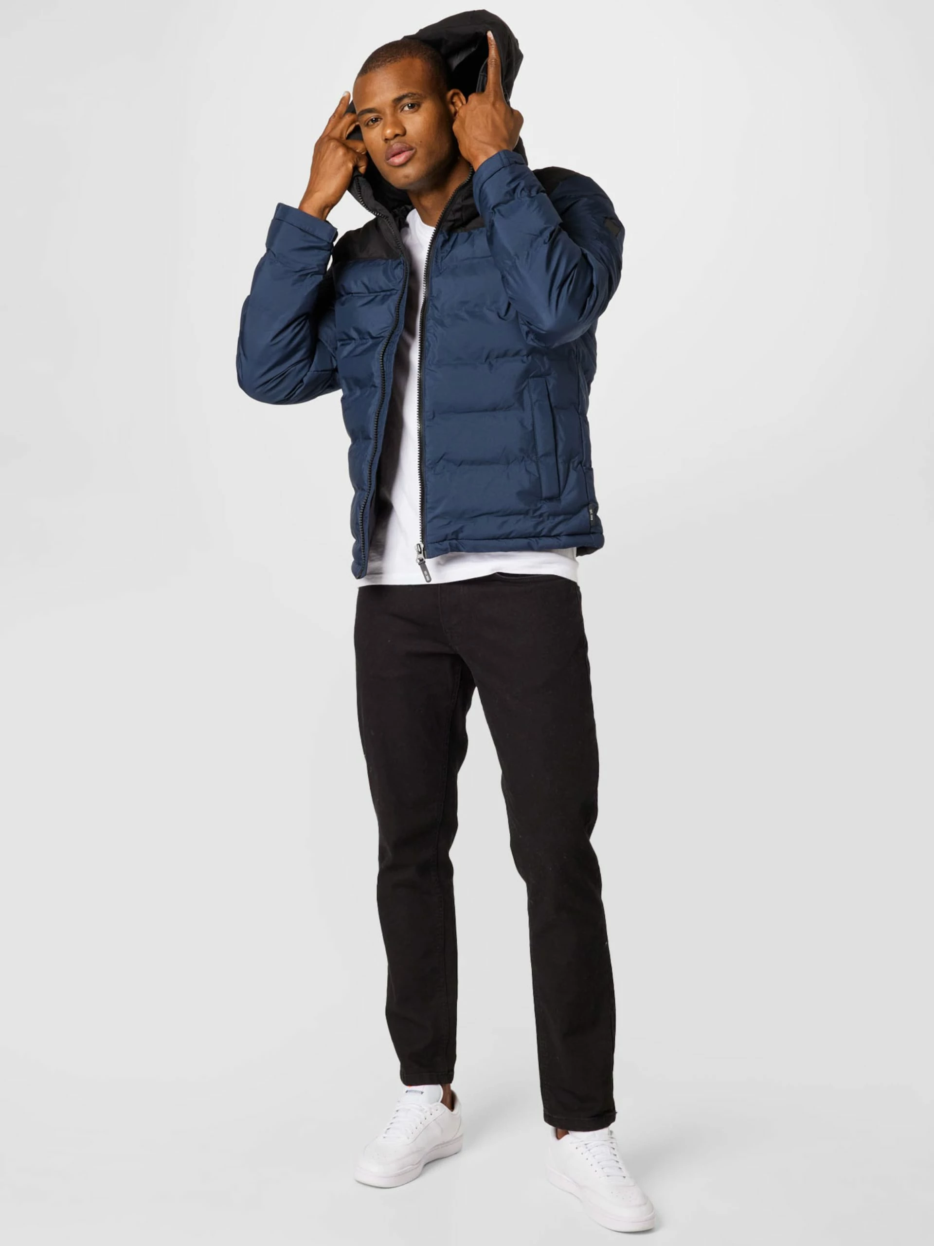 INDICODE JEANS Regular Fit Overgangsjakke 'Eberhardy' Mørkeblå 7 INDICODE JEANS Regular Fit Overgangsjakke 'Eberhardy' Mørkeblå - Bilde 5