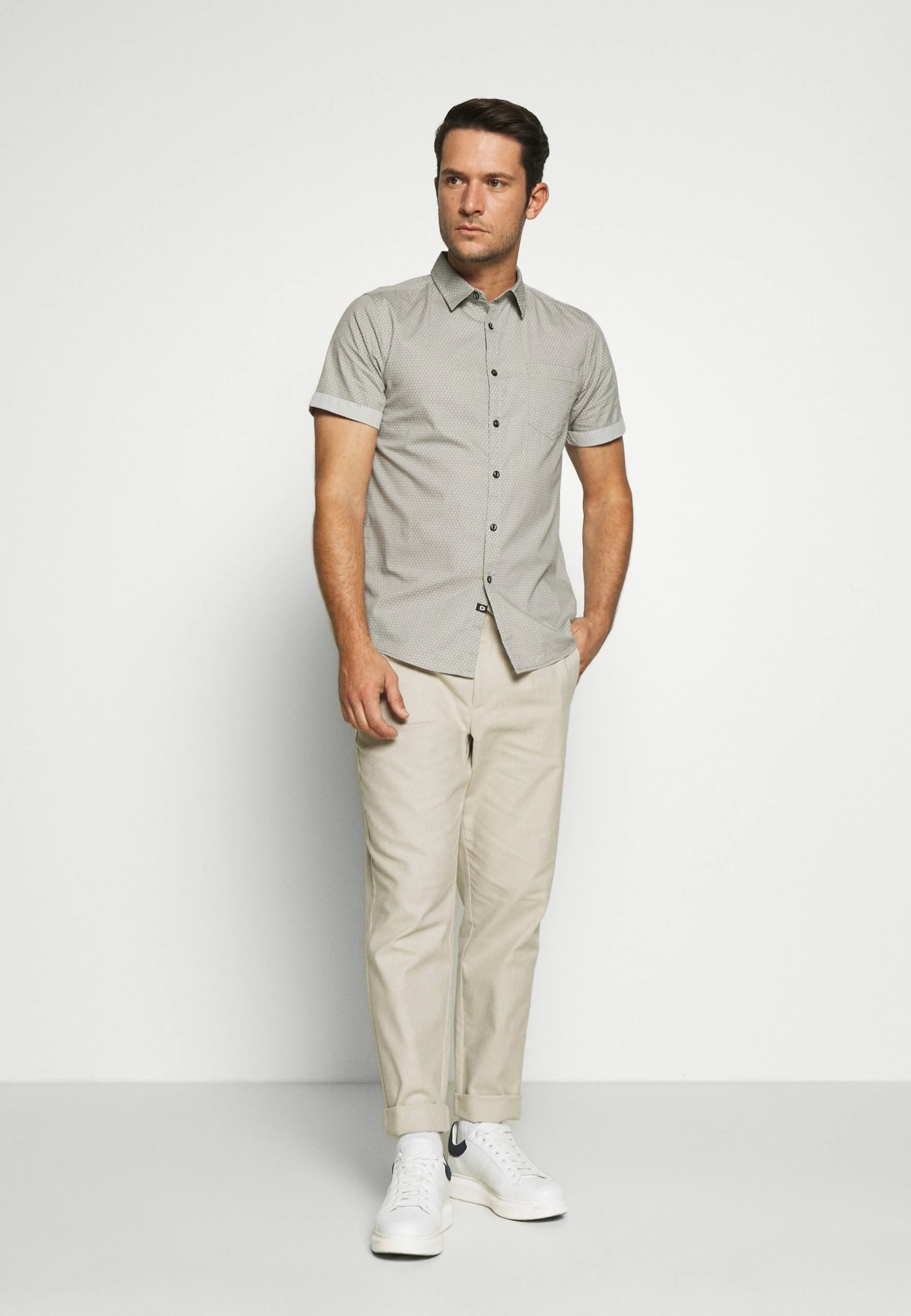 Indicode Jeans Tristin - Skjorte - Grey 4 Indicode Jeans Tristin - Skjorte - Grey - Bilde 2