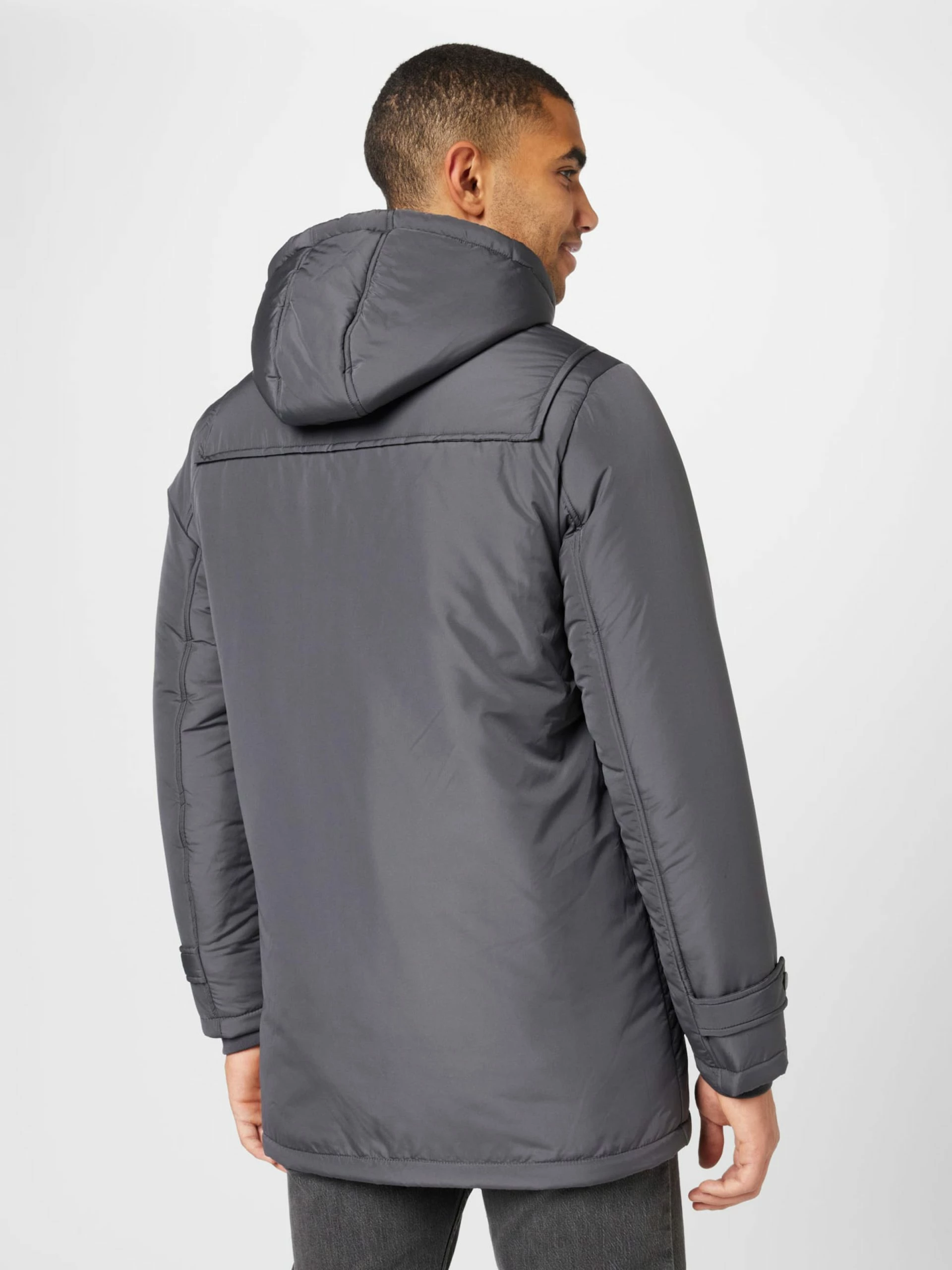 INDICODE JEANS Overgangsjakke 'Baltico' Mørkegrå 6 INDICODE JEANS Overgangsjakke 'Baltico' Mørkegrå - Bilde 4