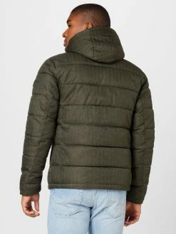 INDICODE JEANS Overgangsjakke 'Hebert' Oliven -Indicode Jeans Salgsbutikk a7864f5094d2d82200aed63b699a5661