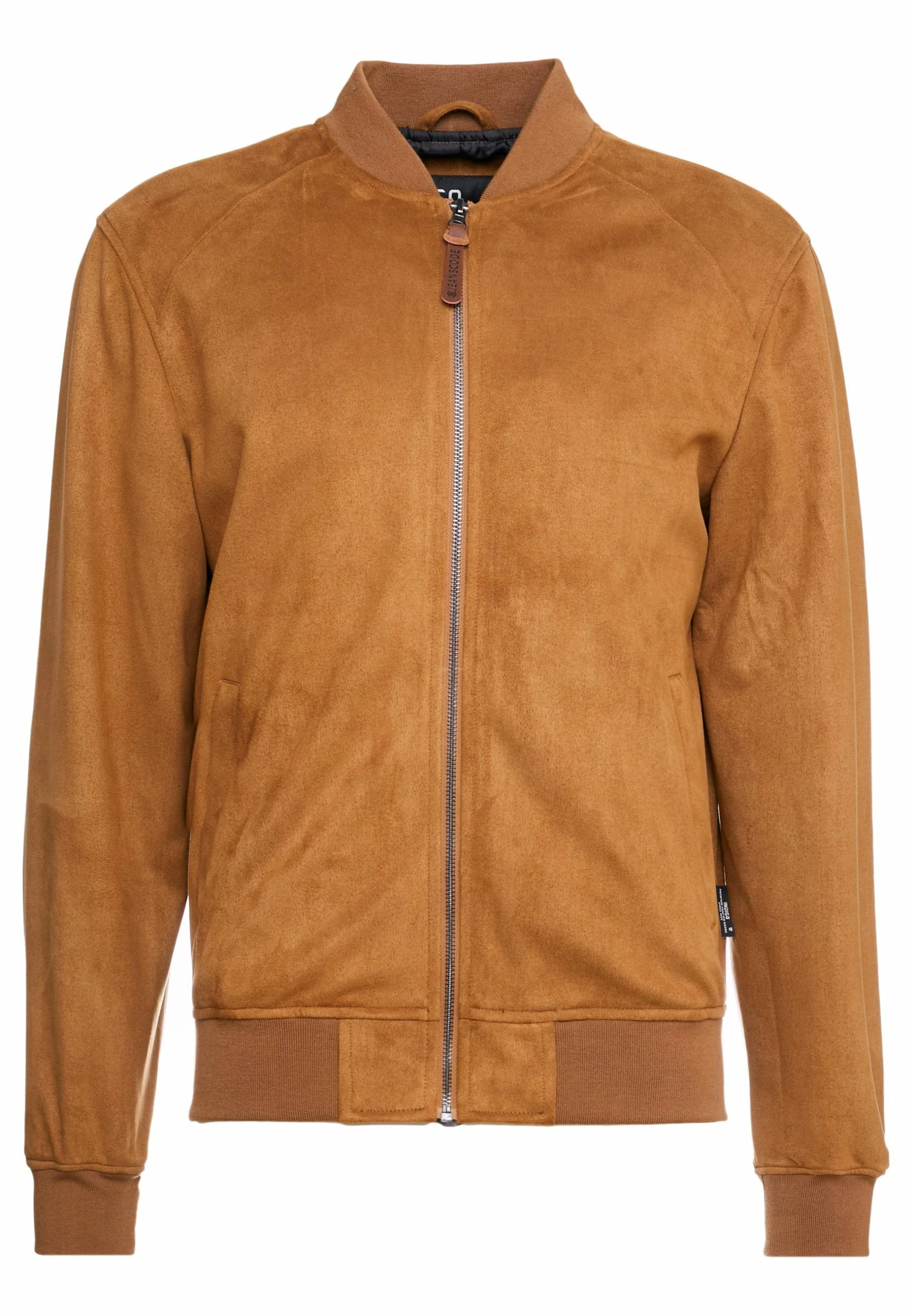 Indicode Jeans Wayne - Imitert Skinnjakke - Camel 6 Indicode Jeans Wayne - Imitert Skinnjakke - Camel - Bilde 4
