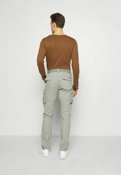 Indicode Jeans William - Cargobukse - Light Grey -Indicode Jeans Salgsbutikk b18ff5758e934de4b0d006c07cc451ec