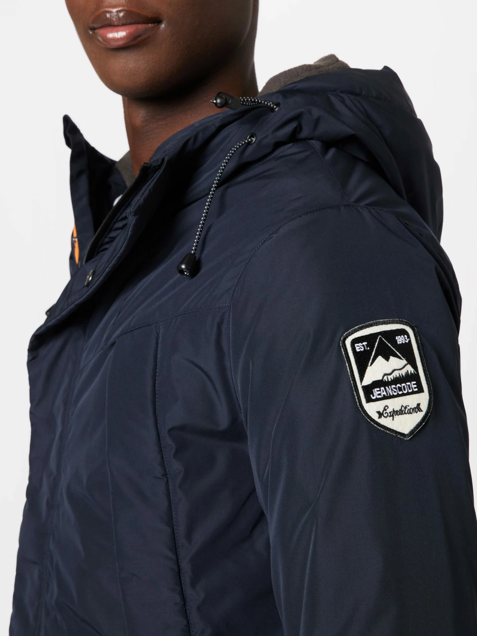 INDICODE JEANS Overgangsparkas Mørkeblå 4 INDICODE JEANS Overgangsparkas Mørkeblå - Bilde 2