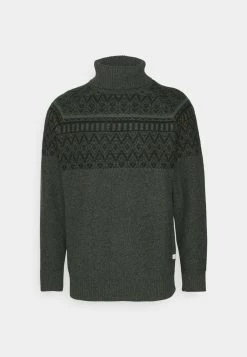 Indicode Jeans Indufler - Strikkegenser - Army -Indicode Jeans Salgsbutikk bfaf788a9b5143f8b996c1ecb536d2ad