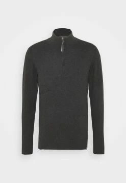 Indicode Jeans Ancona - Strikkegenser - Charcoal Mix -Indicode Jeans Salgsbutikk c441ca765ff841e98570c08c930b0428