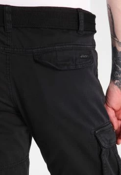 Indicode Jeans William - Cargobukse - Black -Indicode Jeans Salgsbutikk c44e516b610d40f7a40b7796d7d9534a