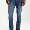 Indicode Jeans Pittsburg - Jeans Slim Fit - Medium Indigo -Indicode Jeans Salgsbutikk cb0ae052d7b6442098ec298664c1419c