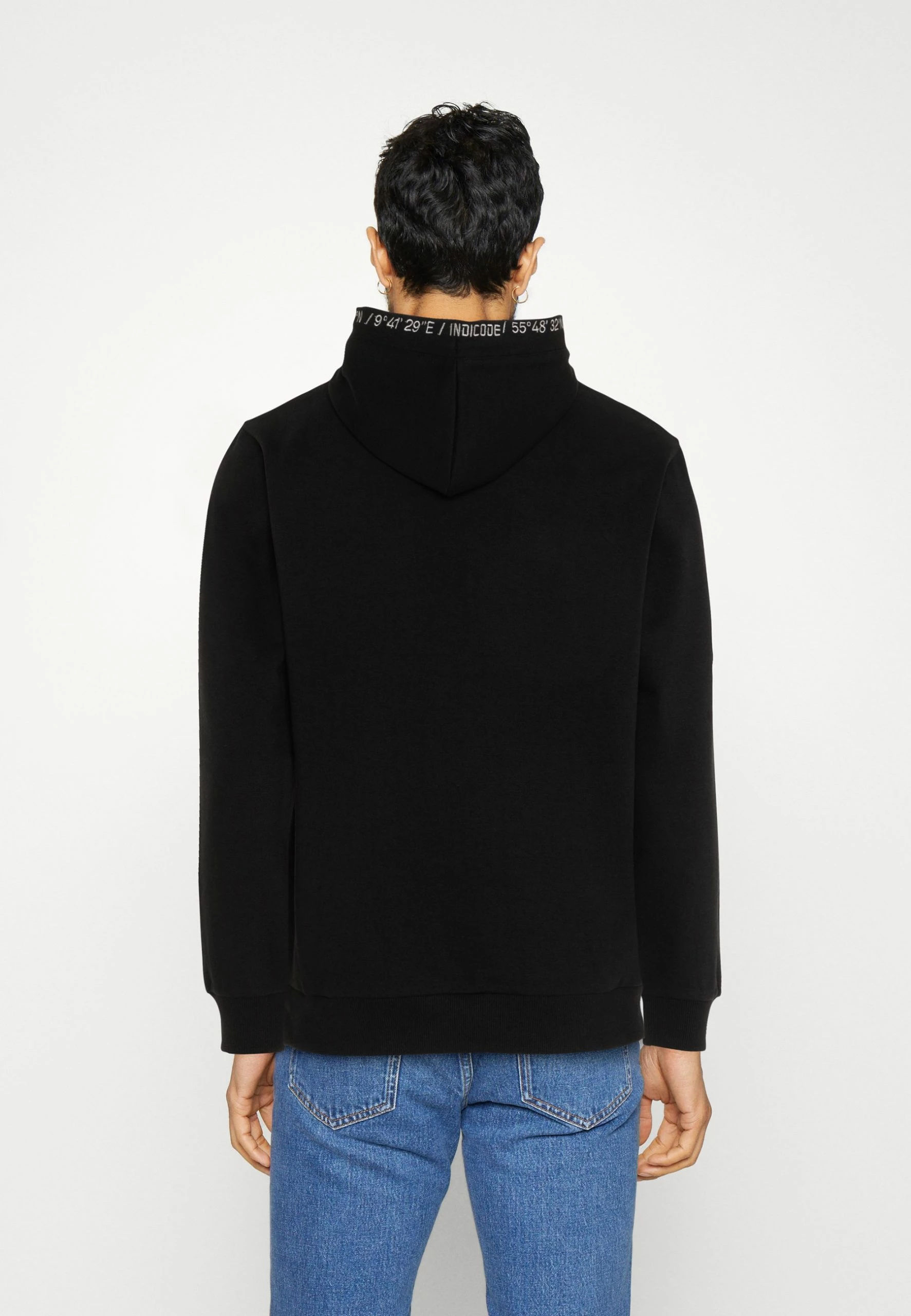 Indicode Jeans Injazzy - Hoodie - Black 4 Indicode Jeans Injazzy - Hoodie - Black - Bilde 3