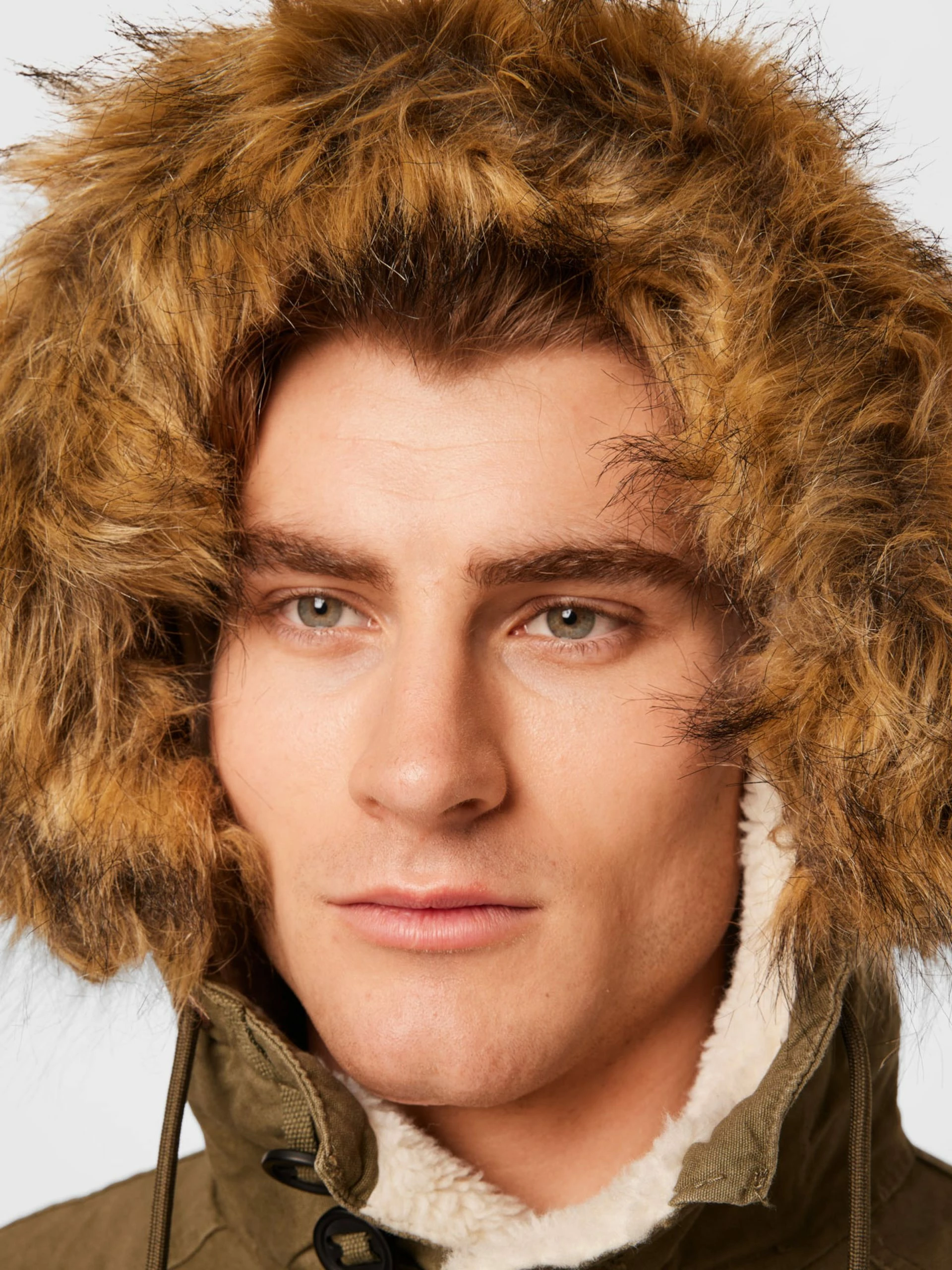 INDICODE JEANS Vinterparkas 'Fann' Oliven 4 INDICODE JEANS Vinterparkas 'Fann' Oliven - Bilde 2