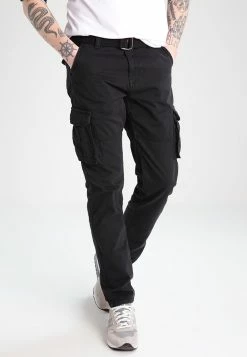 Indicode Jeans William - Cargobukse - Black