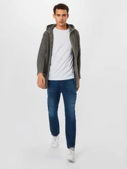 INDICODE JEANS Strikkejakke 'Graham' Mørkegrå -Indicode Jeans Salgsbutikk f58bc7b95470030c40c7ef22b241802e