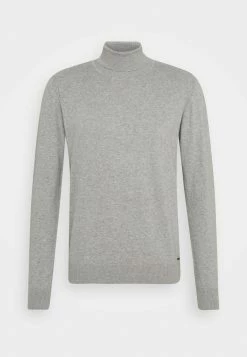 Indicode Jeans Burns - Strikkegenser - Mottled Light Grey -Indicode Jeans Salgsbutikk f5bbb500fd6446fcb1cdf5d385a46013