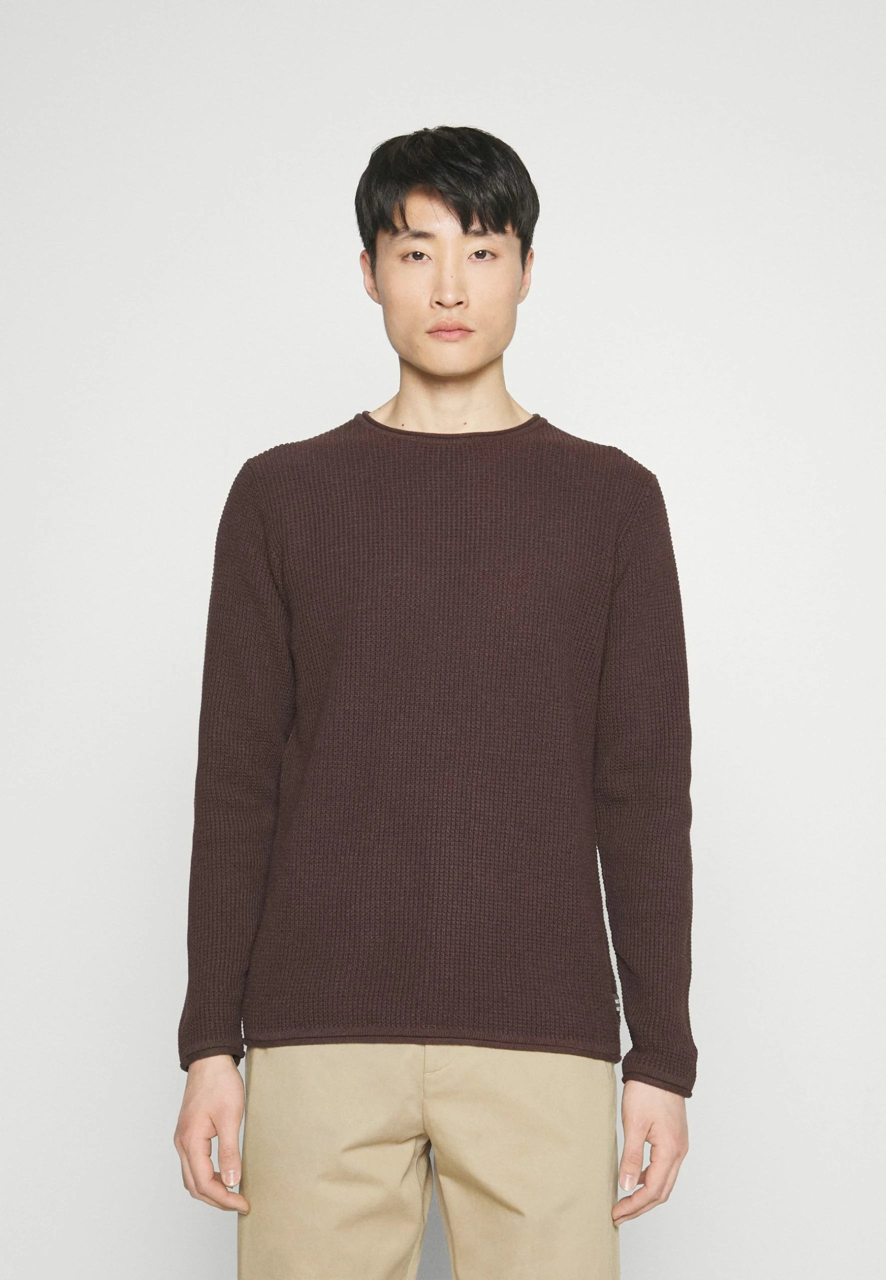 Indicode Jeans Strikkegenser - Dark Brown 3 Indicode Jeans Strikkegenser - Dark Brown