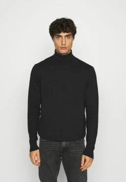 Indicode Jeans Burns - Strikkegenser - Charcoal Mix