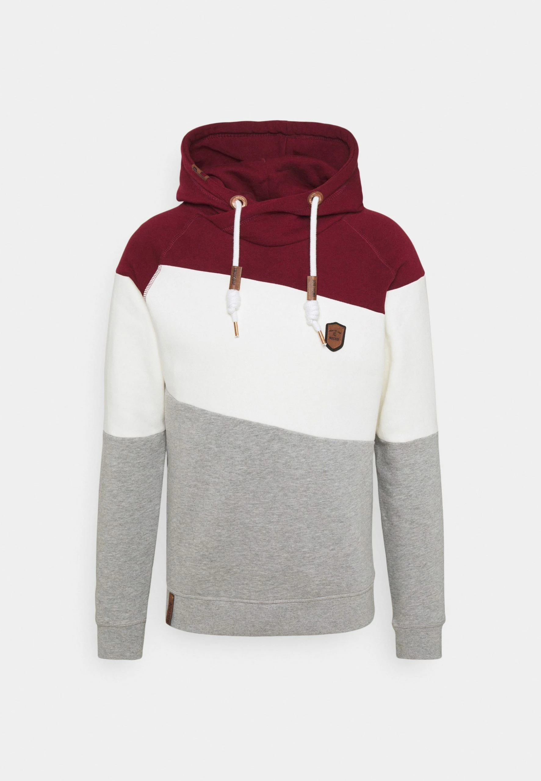 Indicode Jeans Pessac - Hoodie - Bordeaux 6 Indicode Jeans Pessac - Hoodie - Bordeaux - Bilde 4
